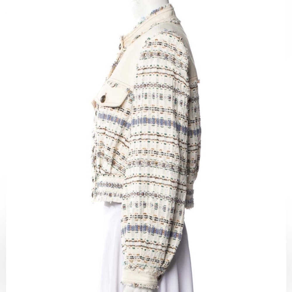 Veronica Beard Darren Ivory Tweed Jacket NWT - Picture 8 of 12